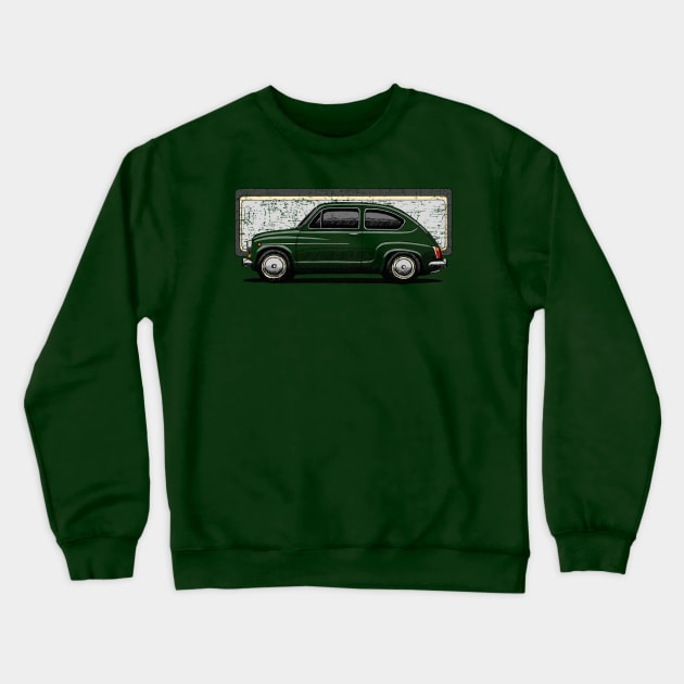 The humble but cool small classic car Crewneck Sweatshirt by jaagdesign